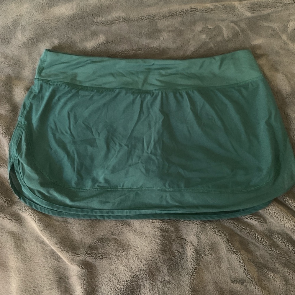 Lululemon Athletica Green tennis skirt